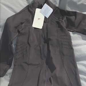 FABLETICS LONG SLEEVE JACKET. worn once, with tags